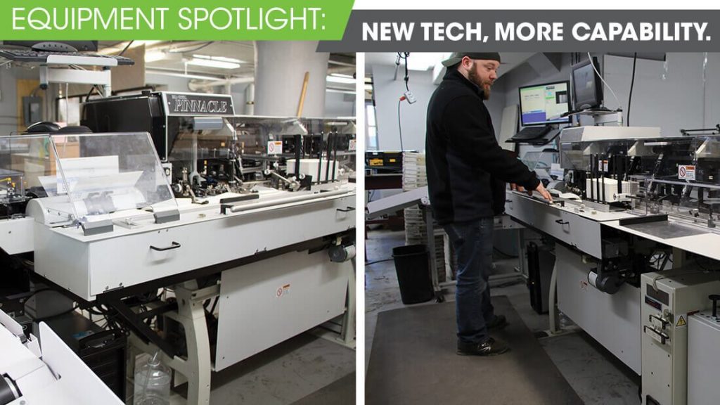 Equipment Spotlight Pinnacle Printing