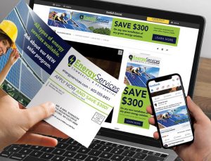 energy services spectrum mail plus omni-channel marketing campaign