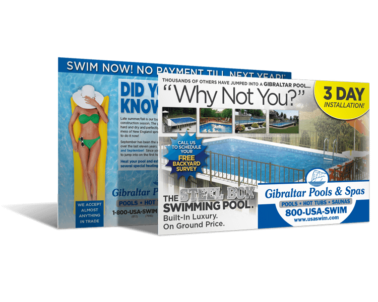 Pool and Spa Monster Mailer