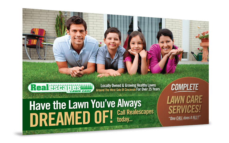 lawn care services mailer