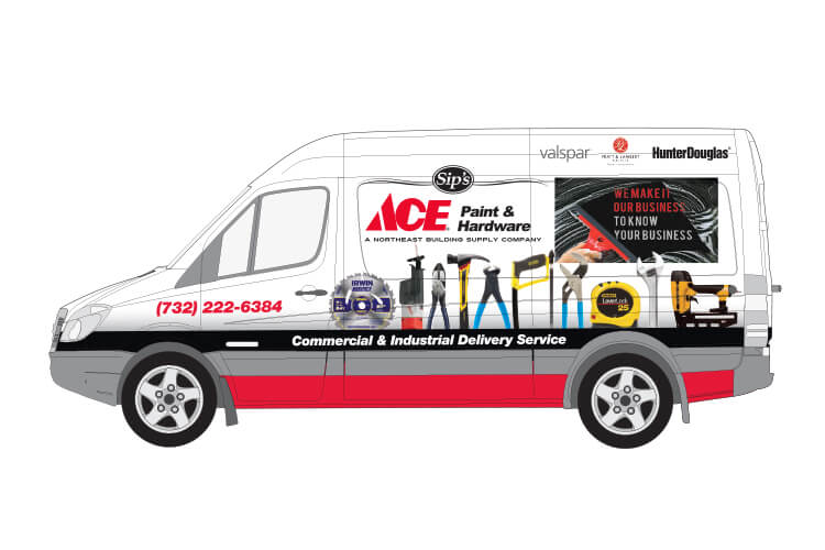 Ace Vehicle Wrap