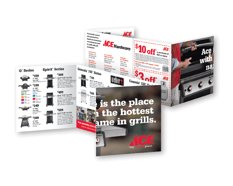 ace gate-fold grill