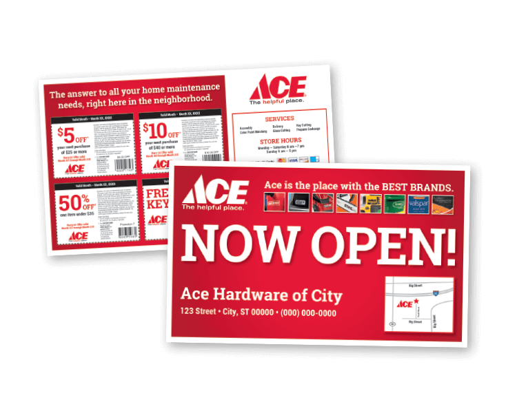 ace monster mailer now open