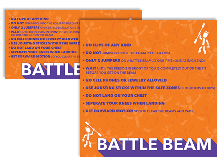 Alt section rules signage