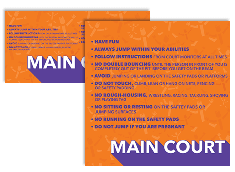 Alt section rules signage