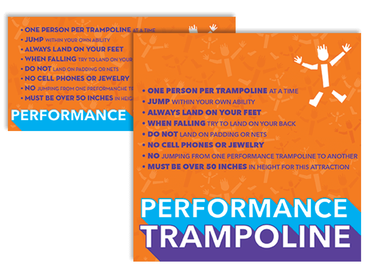 Alt section rules signage