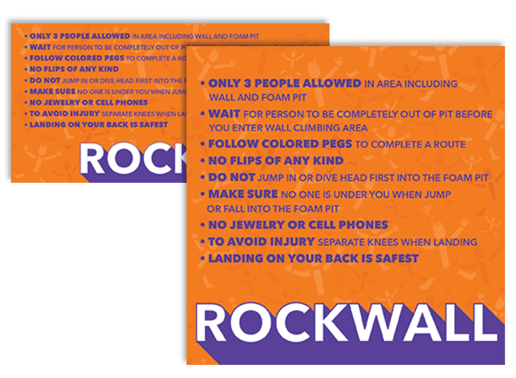 Alt section rules signage