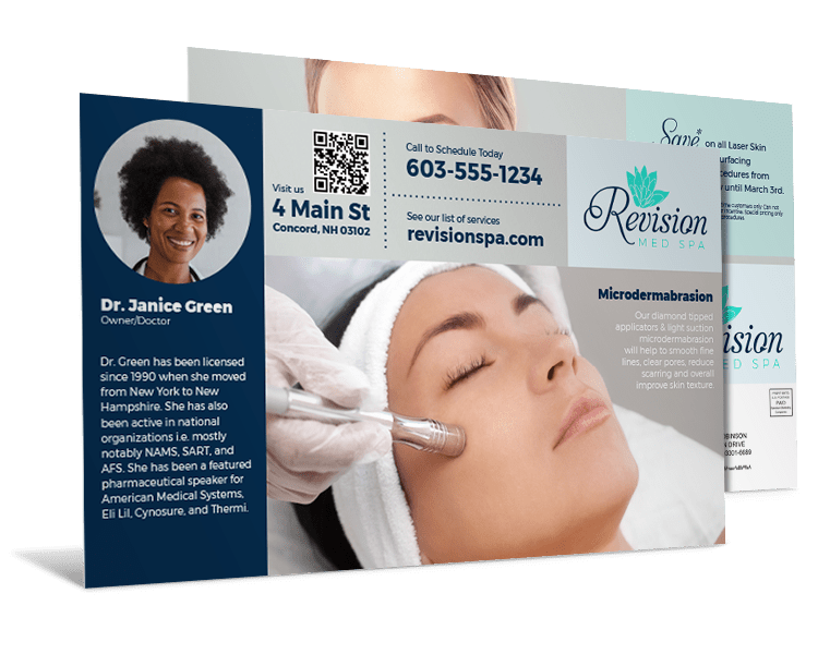 Med Spa industry mailer