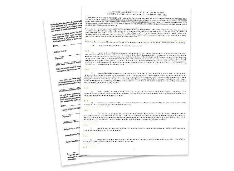 altitude stationery waiver