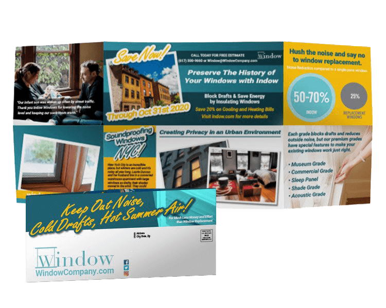 indow fancy mailer home services
