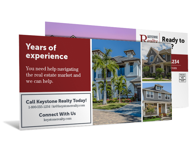 Keystone realty industry mailer mockup