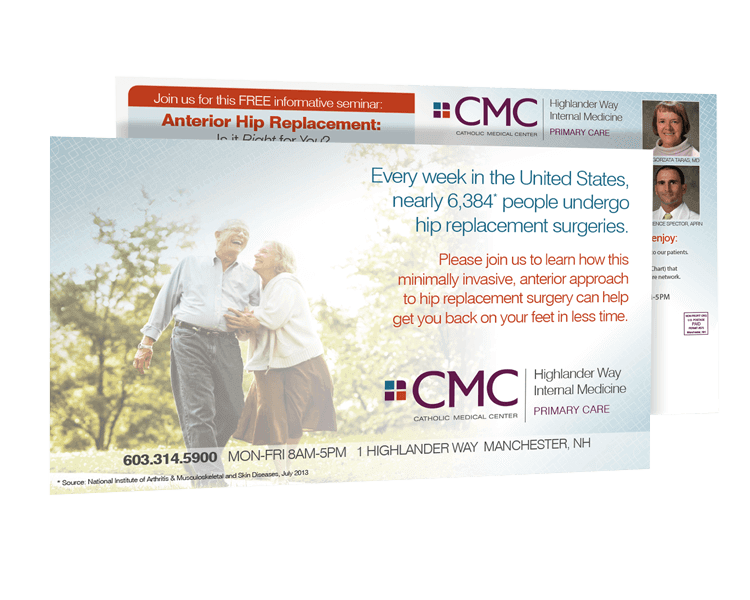 cmc healthcare industry mailer