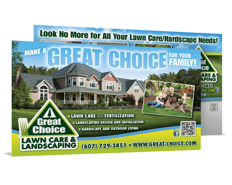 landscaping industry mailer