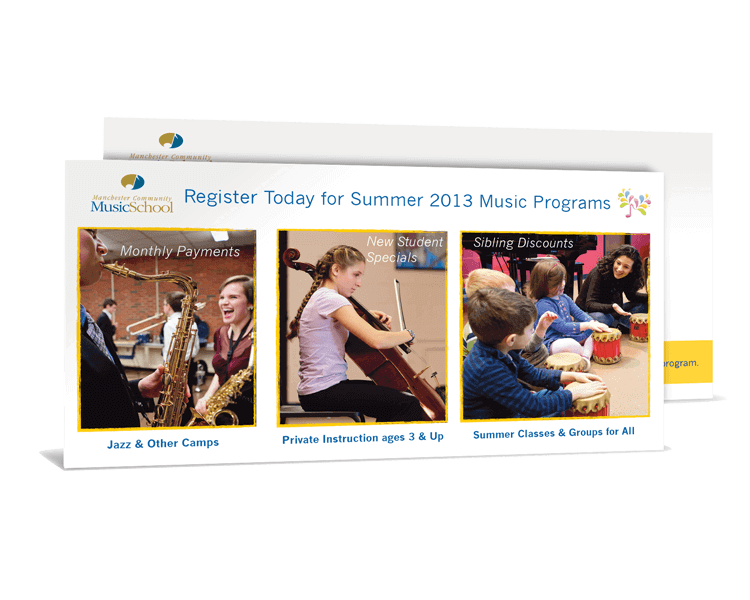 education industry direct mail