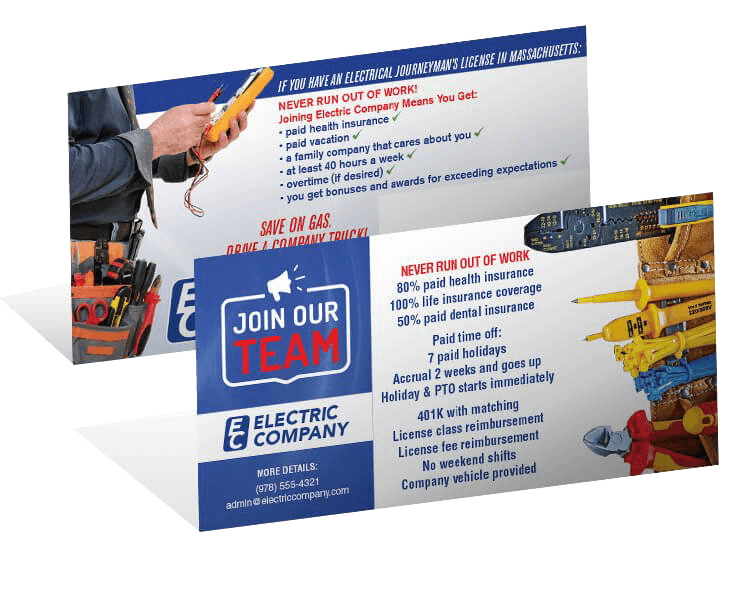 sylvester electric industry mailer