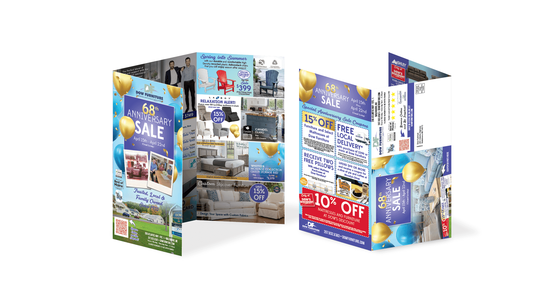 Anniversary Self Mailer Tri-Fold