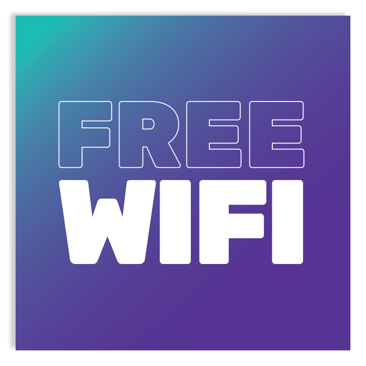 Free Wifi Sign