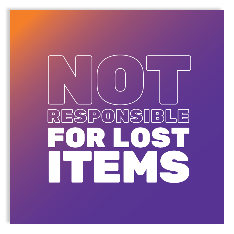 Lost Items Sign