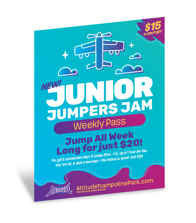 Jr Jumper Weekly Pass Flyer