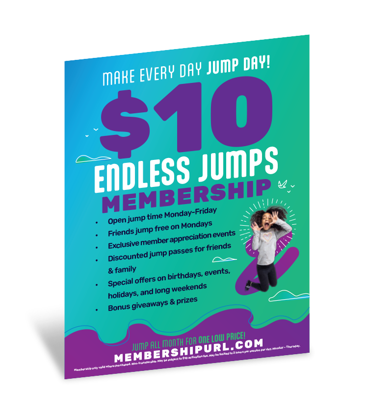 Membership Counter Card for POP kit