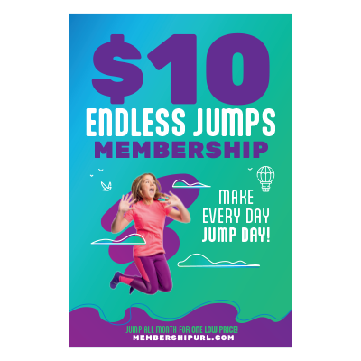 Membership Window/Door Decal for POP kit