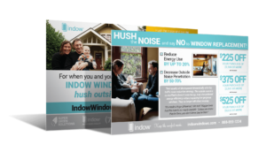 11" x 14" monster mailer for Indow Windows