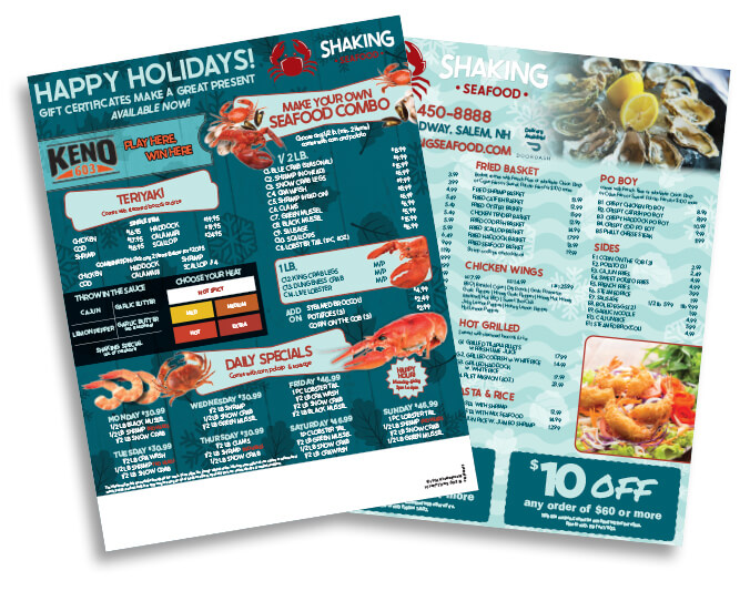 Spectrum Monthly Insert Examples