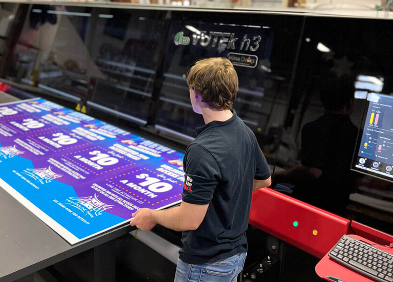 new Vutek H3 printer