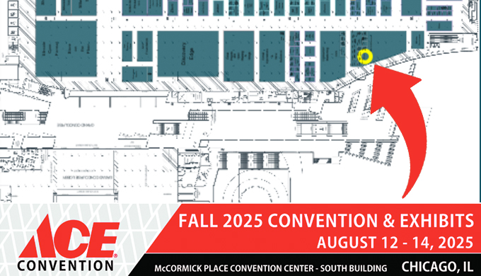 2025 ace convention map