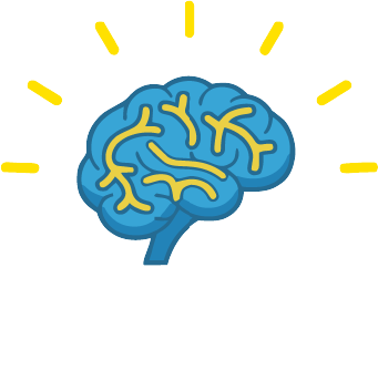 brain glow icon