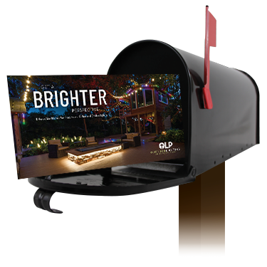 furniture mailer in mailbox