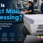 Descriptive direct mail processing graphic